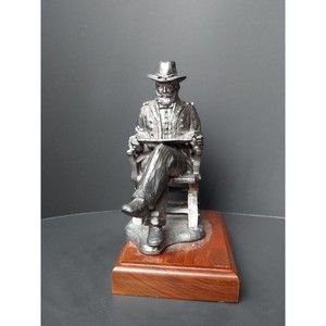 Michael Ricker Pewter Sculpture Civil War Series U.S. Grant SIGNED 1065/1500